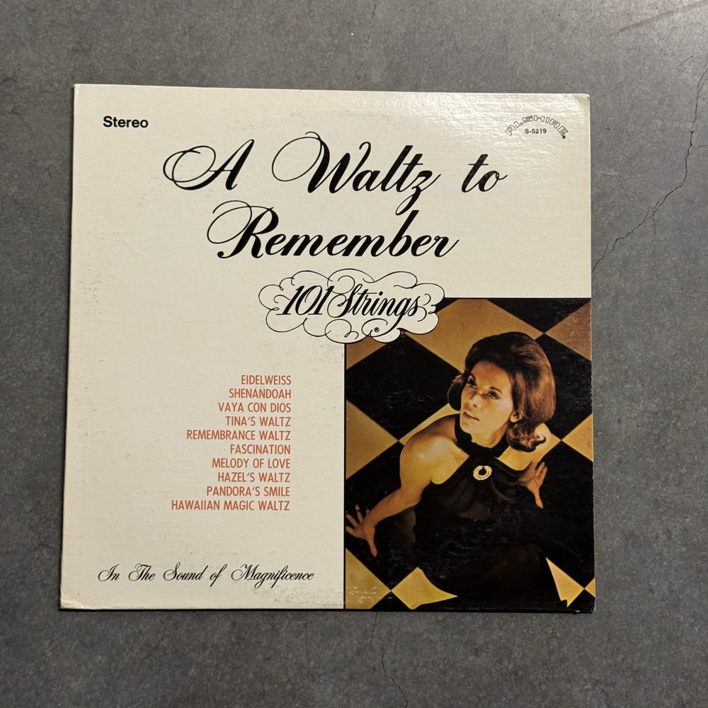 101 Strings A Waltz to Remember Vinyl LP Alshire S-5219 Stereo Easy Listening